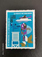 Cuba 1971 - météorologie - avion - station météo, Avions, Affranchi, Enlèvement ou Envoi
