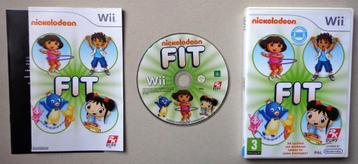 Nickelodeon Fit voor de Nintendo Wii Compleet  beschikbaar voor biedingen