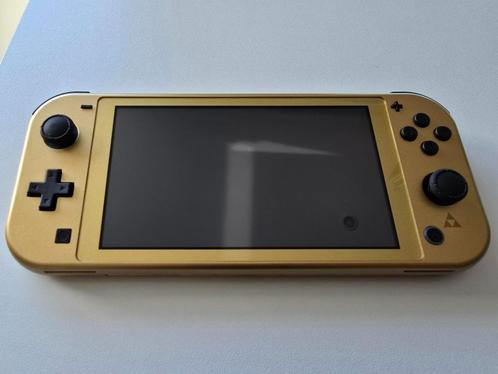 Nintendo Switch Lite Hyrule Zelda Edition-console, Games en Spelcomputers, Spelcomputers | Nintendo Switch Lite, Zo goed als nieuw