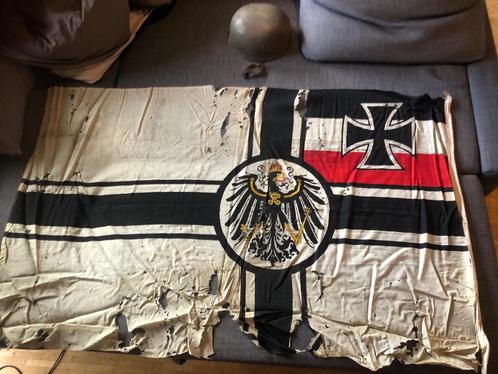 Imperial  marine flag., Verzamelen, Militaria | Algemeen, Marine, Ophalen of Verzenden