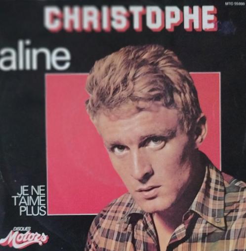 Christophe - Aline, Cd's en Dvd's, Vinyl Singles, Zo goed als nieuw, Single, Pop, 7 inch, Verzenden