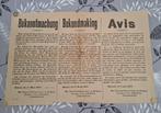 AFFICHE ww1 NAMUR N4, Ophalen of Verzenden