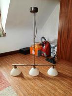 hanglamp in bronskleur voor eetkamer, met dimmer, Gebruikt, Ophalen