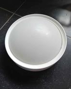 Ronde plafondlamp met glas, diameter 25cm, Ophalen, Zo goed als nieuw, Glas