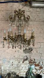 Lustre ancien avec cloches de baccarat colorées, Antiquités & Art, Antiquités | Éclairage, Enlèvement ou Envoi