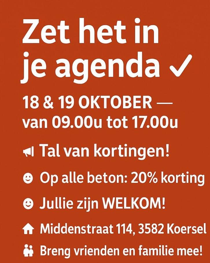 Kijkdagen " beton en polyester beelden ", Tuin en Terras, Tuinbeelden, Nieuw, Overige typen, Beton, Ophalen