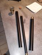 Prachtige wandelstok. kompas en fles 88 cm, Diversen
