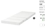 Lit enfant - Ikea - Avec matelas, Ophalen, Gebruikt, 70 tot 85 cm, Matras