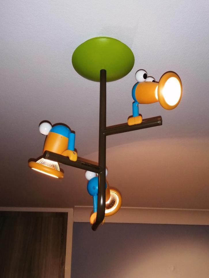 Lampen (kinderkamer), Maison & Meubles, Lampes | Plafonniers, Utilisé, Verre, Métal, Enlèvement