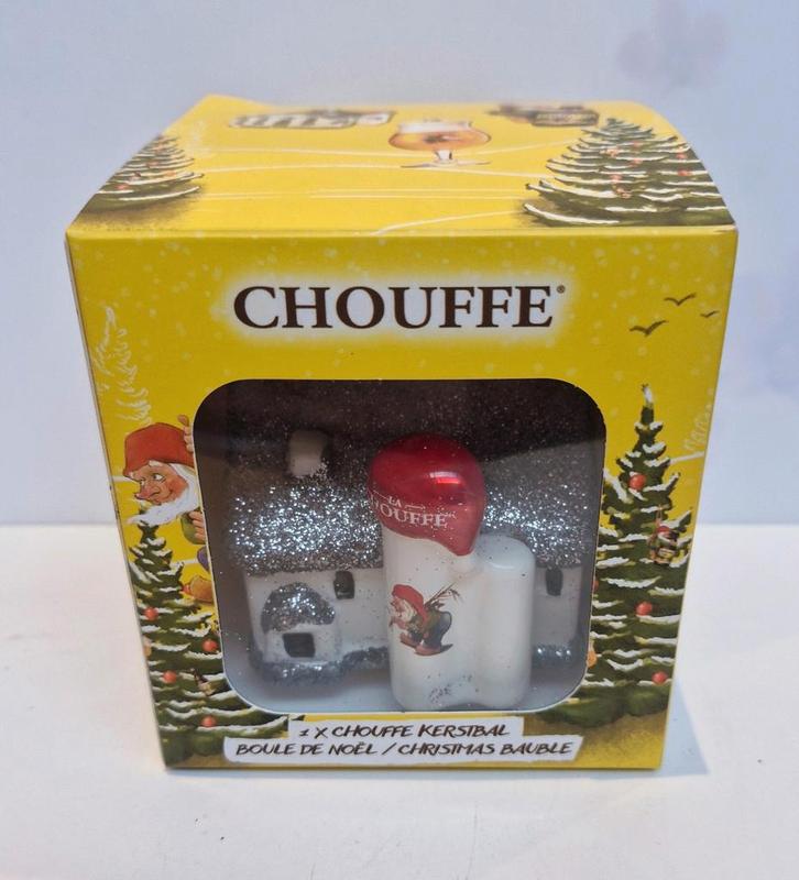 🎄 La Chouffe Kerstbal, Verzamelen, Biermerken, Nieuw, Overige typen, Overige merken, Ophalen of Verzenden