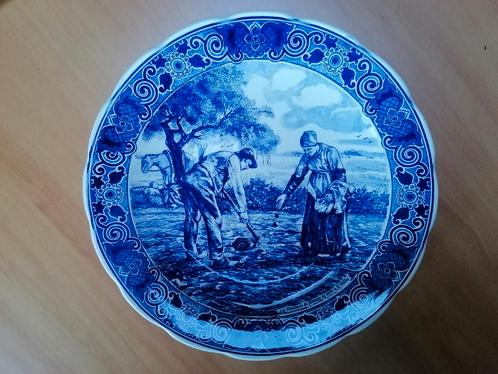 Delfts blauw bord Chemkefa, Antiek en Kunst, Antiek | Wandborden en Tegels, Ophalen of Verzenden