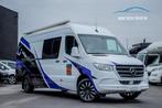 Mercedes Sprinter Camper Motorsport 2.1 Automaat 2 Slaappl., Caravans en Kamperen, Mobilhomes, Automaat, Koelkast, Tot en met 2