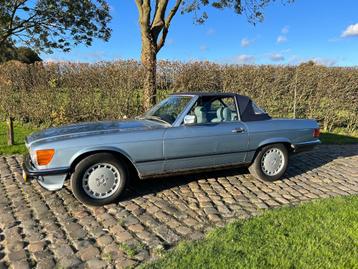 Mercedes 560 SL inox/EU pare-chocs 1986 (version facelift)