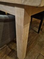 Eiken eettafel Verlengbaar GRATIS LEVERING, Huis en Inrichting, Landelijk modern, 100 tot 150 cm, Eikenhout, 200 cm of meer
