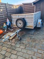 remorque enkel as met reservewiel, Enlèvement