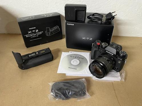 Fuji Fujifilm X-T2 XT2 XT-2 Grip VBP-XT2 Zoom XF 18-55, Audio, Tv en Foto, Fotocamera's Digitaal, Gebruikt, Spiegelreflex, Fuji