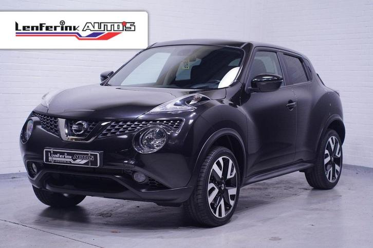 Nissan Juke 1.2 DIG-T S/S N-Connecta Navi Camera Clima Leder, Auto's, Nissan, Bedrijf, Juke, ABS, Airbags, Alarm, Bluetooth, Boordcomputer
