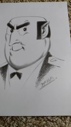 Originele tekening van Jef Nys, Ophalen