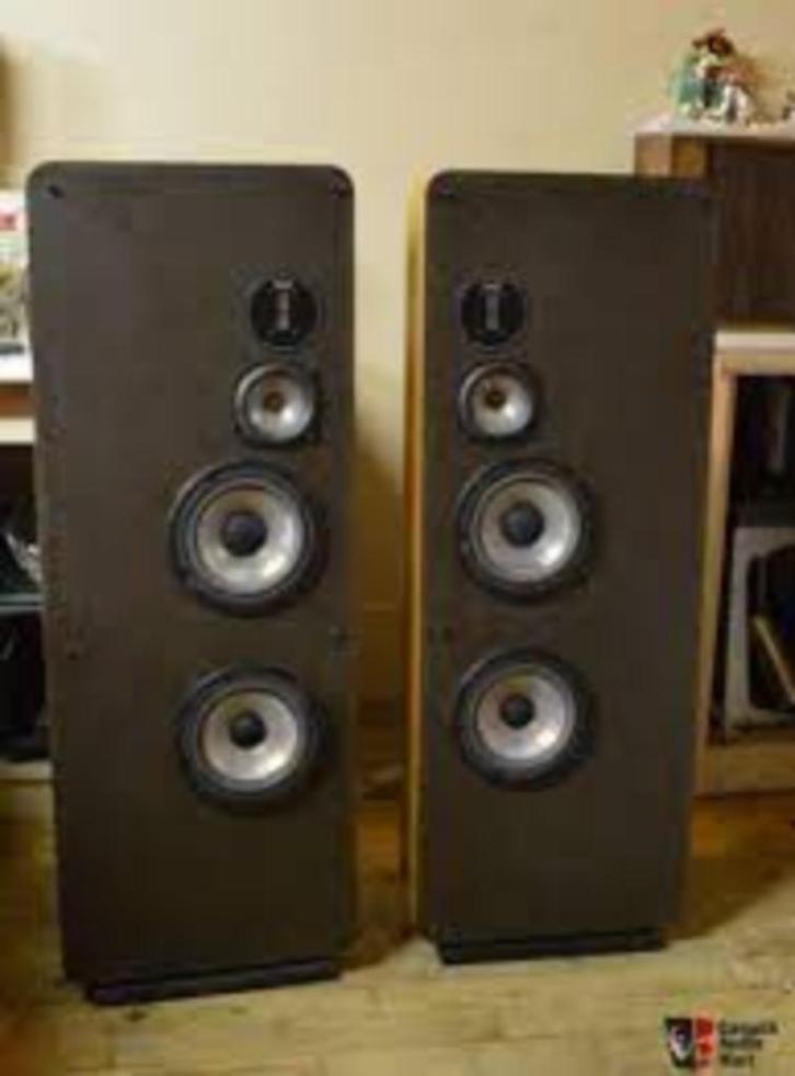 Luidsprekers, Audio, Tv en Foto, Luidsprekerboxen, Zo goed als nieuw, Front, Rear of Stereo speakers, 120 watt of meer, Overige merken