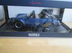 1:18 Norev Porsche 911 Turbo Targa blaum. Innen beige, Ophalen of Verzenden, Zo goed als nieuw, Auto, Norev