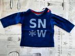 Babykleding jongen maat 50 / 56 : longsleeve : 9 stuks, Comme neuf, Enlèvement ou Envoi