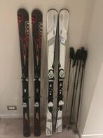 Ski’s en skischoenen + skistokken + skizakken, Sport en Fitness, Skiën en Langlaufen, Ophalen, Zo goed als nieuw, Ski, Salomon