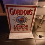 Planche émaillée Gordon's Gin. Signe original. Emailerie Bel, Enlèvement ou Envoi, Comme neuf
