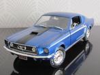 1968 Ford Mustang 1/18, Comme neuf, ERTL, Voiture, Enlèvement ou Envoi