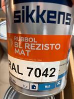 Sikkens Rubbol BL rezisto lichtgrijze lak ral 7042 1liter, Hobby en Vrije tijd, Schilderen, Ophalen of Verzenden, Nieuw, Acrylverf