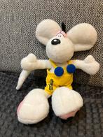 Peluche diddl  23 cm avec salopette - jaune, Collections, Enlèvement ou Envoi, Peluche