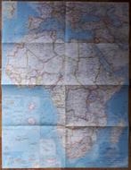 KAART/ MAP NATIONAL GEOGRAPHICS : AFRICA 1960, Boeken, Atlassen en Landkaarten, Overige gebieden, Ophalen of Verzenden, Zo goed als nieuw