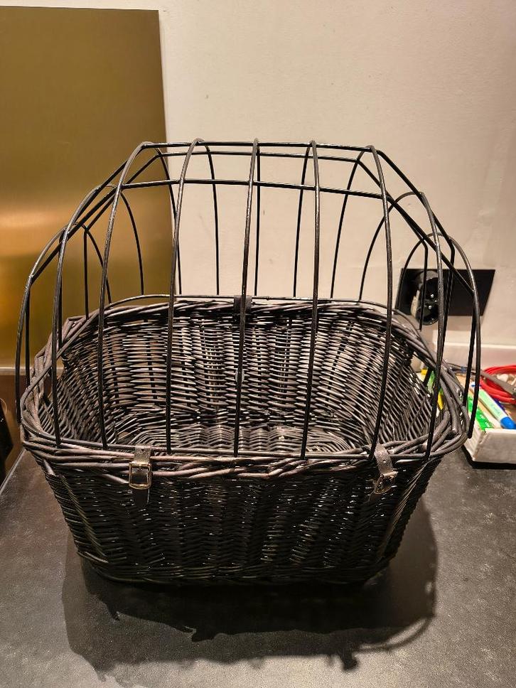 Hondenfietsmand, Vélos & Vélomoteurs, Accessoires vélo | Paniers de vélo, Comme neuf, Panier de vélo, Fixation au guidon, Enlèvement