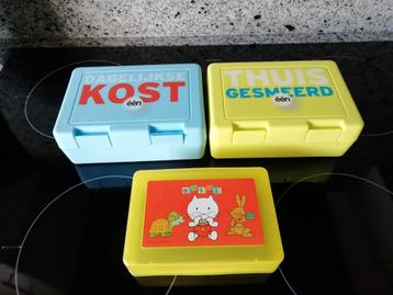 Boterhammen dozen van Jeroen Meus en Mustie doosje, nieuw  beschikbaar voor biedingen