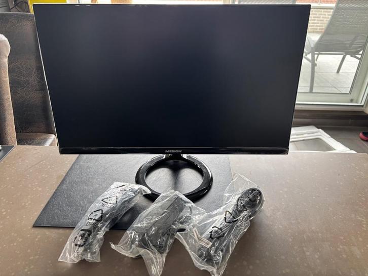 Medion 23,6 inch Full HD LED monitor, Computers en Software, Monitoren, Nieuw, 61 t/m 100 Hz, HDMI, VGA, Ingebouwde speakers, LED