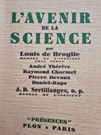 L'avenir de la science de Louis de Broglie, Livres, Science