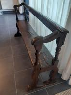 antieke kerkbank, Ophalen