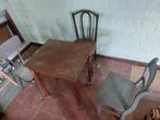 Vintage tafels en stoelen, Huis en Inrichting, Tafels | Eettafels, Ophalen