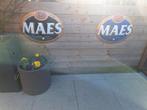 Maes Pils 2 emaille borden, Verzamelen, Merken en Reclamevoorwerpen, Ophalen of Verzenden, Gebruikt, Reclamebord