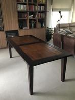 Eiken eettafel, Huis en Inrichting, Tafels | Eettafels, Ophalen, Eikenhout, Zo goed als nieuw, Vijf personen of meer