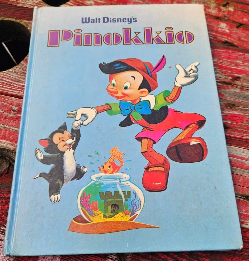 Walt Disney's Pinocchio, couverture rigide, 1986, Livres, BD, Comme neuf, Enlèvement ou Envoi