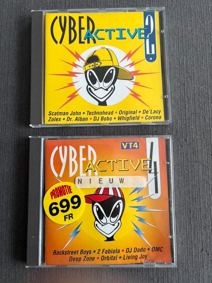 Cyber active 2 & 4, CD & DVD, CD | Compilations, Comme neuf, Dance, Enlèvement ou Envoi