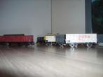 PIKO SET VAN 8 GOEDERENWAGONS IN MOOIE STAAT, Hobby en Vrije tijd, Gebruikt, Gelijkstroom of Wisselstroom, Wagon, Analoog