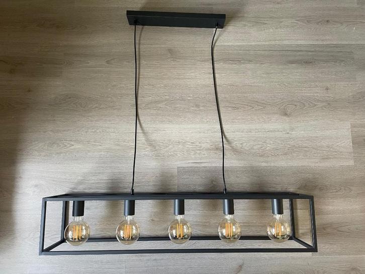 EGLO Eldrick Hanglamp + 5 LSC Smart WiFi lampen, Huis en Inrichting, Lampen | Hanglampen, Zo goed als nieuw, 50 tot 75 cm, Metaal