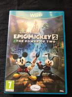Nintendo Wii U Disney Epic Mickey 2 The power of two (1), Avontuur en Actie, 1 speler, Ophalen of Verzenden, Zo goed als nieuw