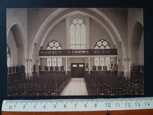 Postkaart Nederbrakel Pensionnat Kerk Pensionaat, Collections, Cartes postales | Belgique, Non affranchie, Flandre Orientale, 1920 à 1940