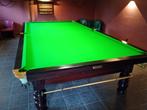 Snookertafel 12ft, steel cushions., Ophalen, Gebruikt, Snookertafel