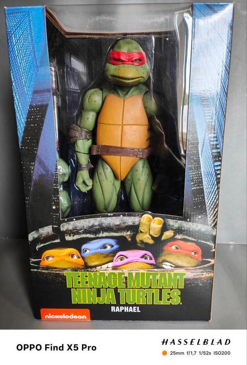 Figurine Raphael Tortues ninja Neca 1/4, Verzamelen, Poppetjes en Figuurtjes, Zo goed als nieuw, Ophalen of Verzenden