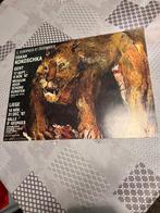 Affiche ancienne Europalia 87 Oskar Kokoschka, Collections, Rectangulaire horizontal, Utilisé, Affiche ou Poster pour porte ou plus grand