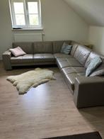 Lederen hoeksalon, Huis en Inrichting, Ophalen, Gebruikt, Leer