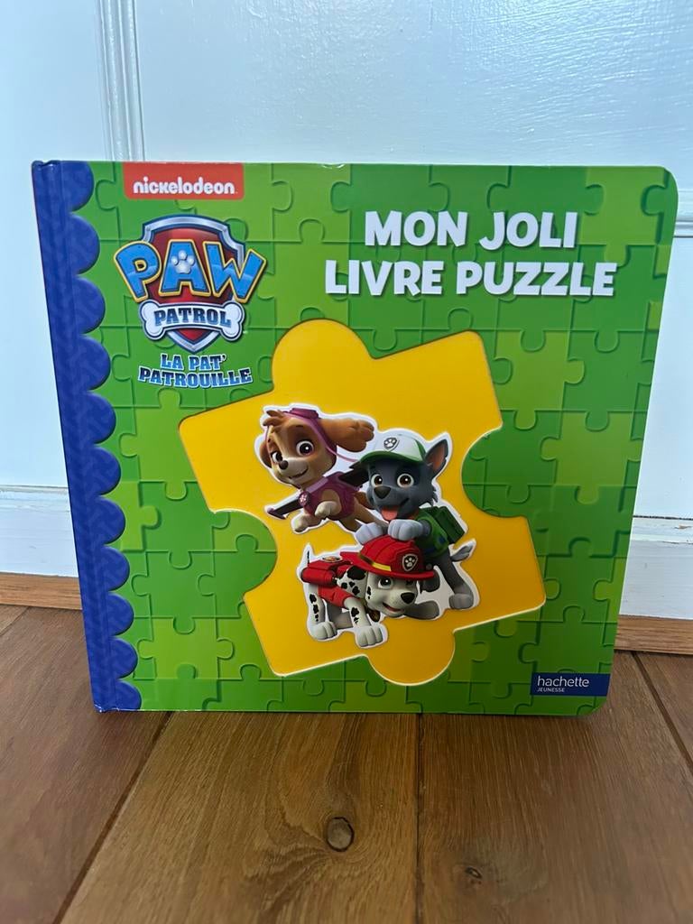 Livre puzzle Pat Patrouille, Enlèvement, Comme neuf